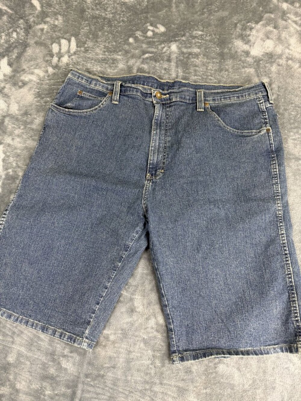 Dickies Mens Blue Denim Carpenter Cargo Shorts Size 40